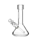 6" Beaker Water Pipe with 10mm Bowl (GRAV)