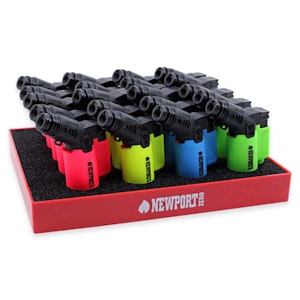 Kustom Kulture - Newport - Small Handheld Torch (Rubber finish)