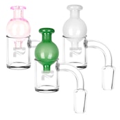 Pulsar Quartz Banger & Ball Carb Cap Set 90 degree