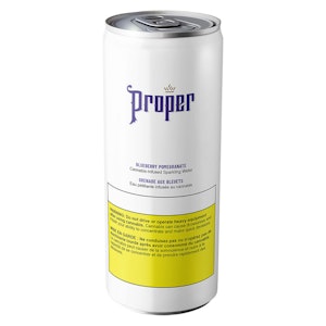 Proper - PROPER - Blueberry Pomegranate Cannabis Infused Sparkling Water 355ml Beverages