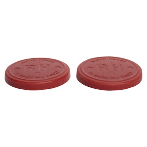 Weed Me  - Rosin Heads | Hash Rosin Coins - Strawberry 2 Pack Chocolates