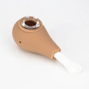 4.5" Chicken Leg Silicone Hand Pipe
