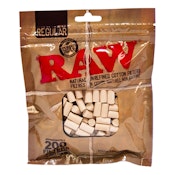 RAW Natural Unrefined Regular Cotton Filters
