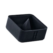 Ashtray- Hemper Silicone Cache Black