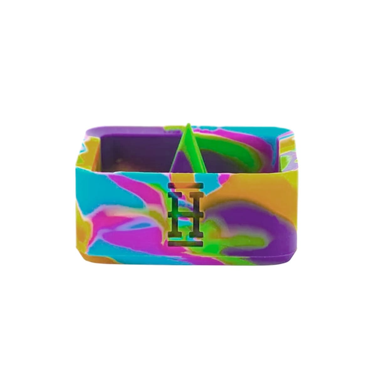 Ashtray- Hemper Silicone Cache Tie Dye