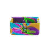 Ashtray- Hemper Silicone Cache Tie Dye