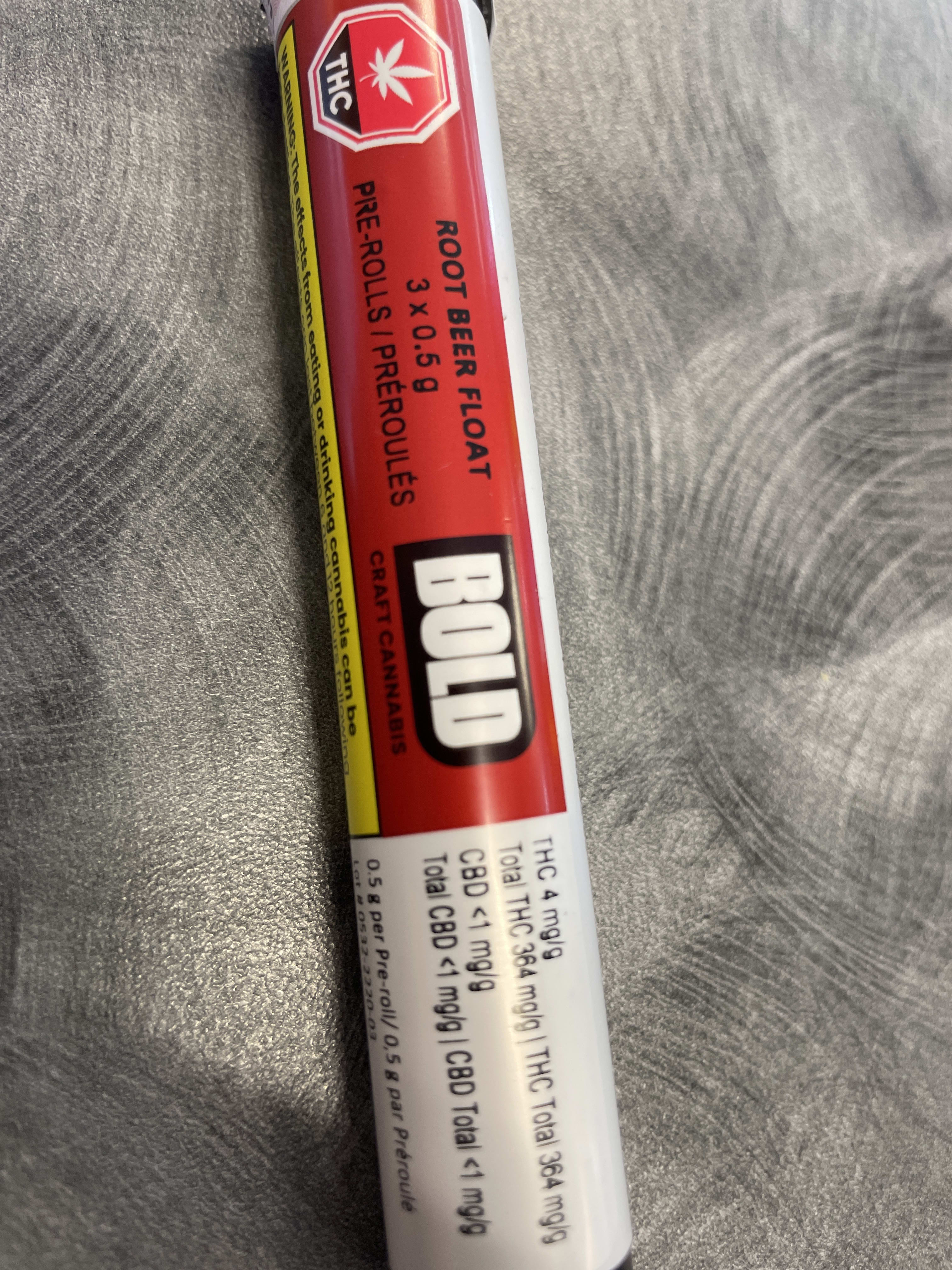 Bold - ROOT BEER FLOAT PR3X0.5G