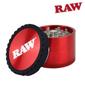 RAW LIFE 4 Piece Grinder - Red