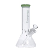 8" Glass Beaker Bong - Blueberry - Mint