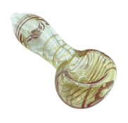 3" Soft Glass Hand Pipe | Red