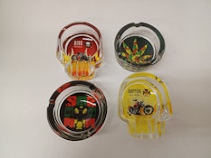 3" Glass Ashtrays - Round