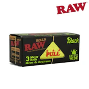 RAW BLACK - KINGSIZE WIDE ROLL