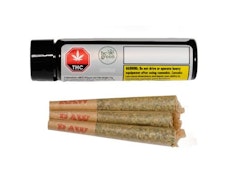 BC Green | Snowman Infused Pre Rolls | 3 x 0.5 g
