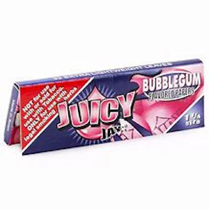 Accessories - Juicy Jay's 1 1/4" BubbleGum Rolling Papers