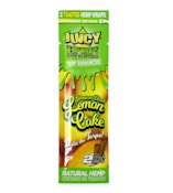 Juicy Jay's Lemon Cake Terp Enhanced Hemp Wraps 2 pk