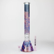 18" Alien Beaker bong by Castle Glassworks - Alien