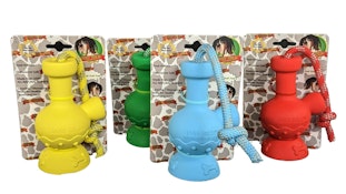 Puff Palz Tug-N-Toke Dog Toy - Assorted Colours