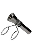 Metal bowl slide with clip