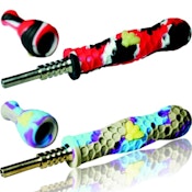 Nectar Collector- Silicone w/ cap - 6.5"