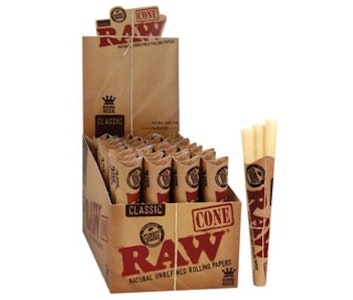 Accessory Distributor - Raw Cones 1 1/4 6-Pack
