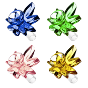 18mm Cannabis Leaf Glass Bowl