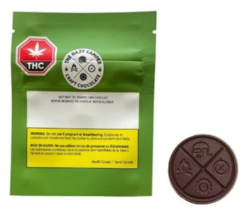 The Hazy Camper - Hazy Mint 10mg THC Organic Dark Chocolate