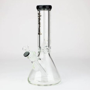 SPARK - 12" SPARK 9 mm glass beaker water bong Black