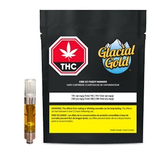 Glacial Gold - CBD 3:1 FUZZY MANGO - 1g