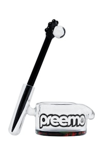 Preemo Glass - Preemo Glass Dabber and Dish Set - Black
