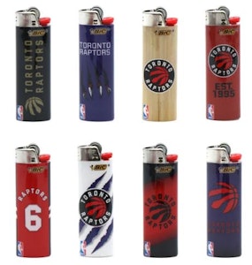 One Trading LTD - Bic Lighters w/Sleeve (Raptors)