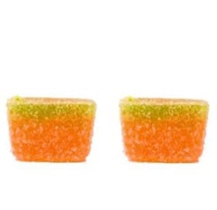 THC Kiss - THC KISS TANGERINE TEASE CHEWS - 7.6