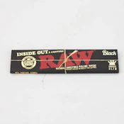 RAW Black King Slim Rolling Paper