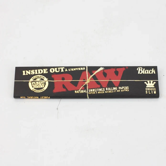 One Wholesale - RAW Black King Slim Rolling Paper Main Image