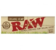 RAW Organic 1 1/4 Papers Box/24