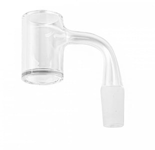 West Coast Gifts - 14mm Male 90 Degree Seamless Thick Seamless Thick Botom Banger w/ Beveled Edge