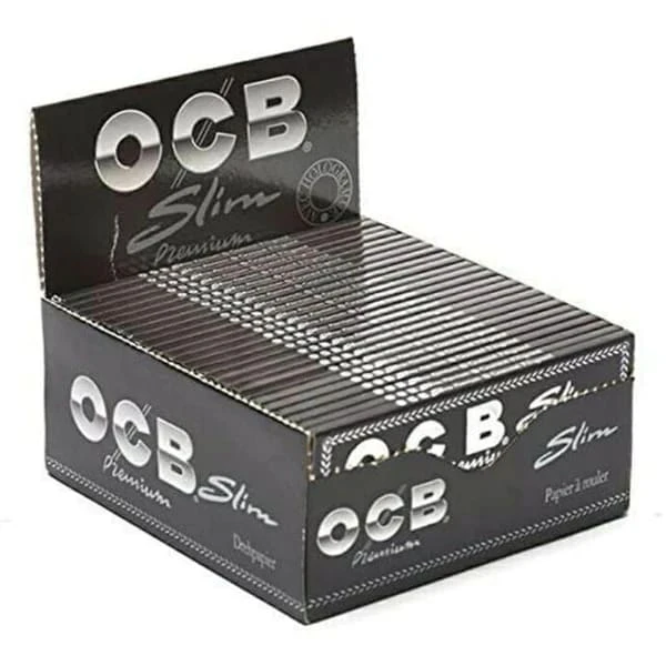 SMOKING CAT DISTRIBUTION - OCB - Premium Black Rolling Papers - King Size Slim Main Image