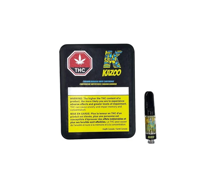 KAZOO - KAZOO Cabana Banana 1.0 g Prefilled Vape Cartridge Main Image
