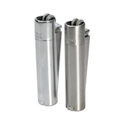 Sliver Metal Clipper Lighter