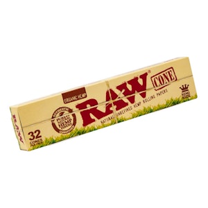 Maple Craft - Raw Organic - King Cones 32 Pack