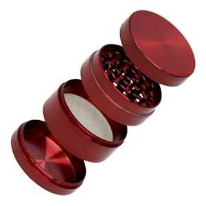 Maple Craft - Grinder Aluminum - Red - 63MM