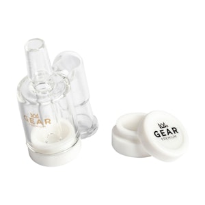 GEAR PREMIUM - GEAR Premium 14mm Male Concentrate Reclaimer W/90 Degree Female Joint & Sil