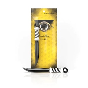 Honeybee Herb - Honeybee Herb - GLASS SWORD DAB TOOL - Black