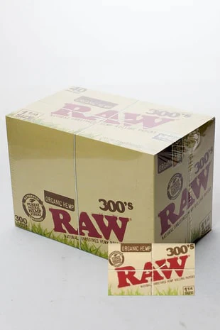 RAW - RAW 300's Organic Hemp Rolling Papers 1 1/4" Main Image