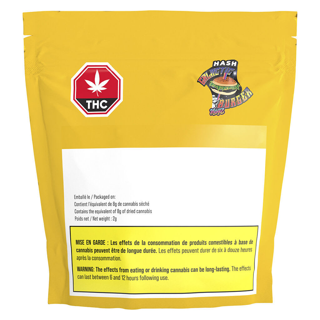 Nugz Hash - Galactic Burger Old School Hash - Indica - 2g