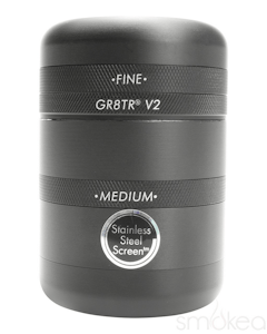 Humble and Fume - Gunmetal Grey Kannastor GR8TER - Grinder