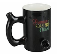 Black/Rasta Mug Pipe - Roast and Toast