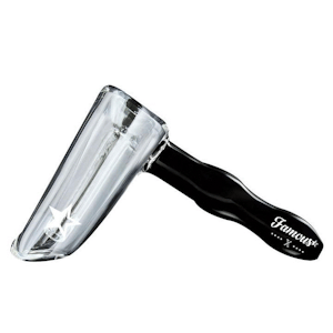 RGR - Black Straight Hammer Bubbler - Famous X