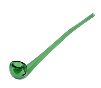 RGR - Gandalf Pipe-Slim-Glass 12 in- Green