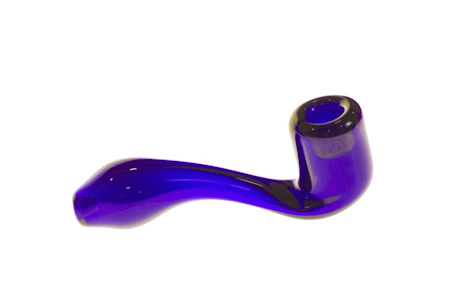 RGR - Blue Sherlock 4 inch - Glass Pipe
