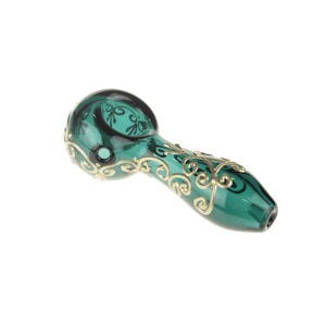 RGR - Golden Henna Print - Glass Pipe